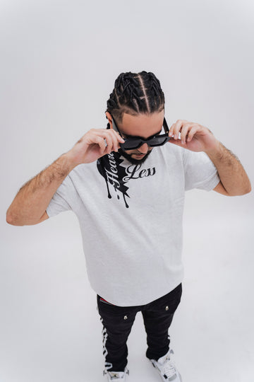 Heartless t-shirt-Ash Grey