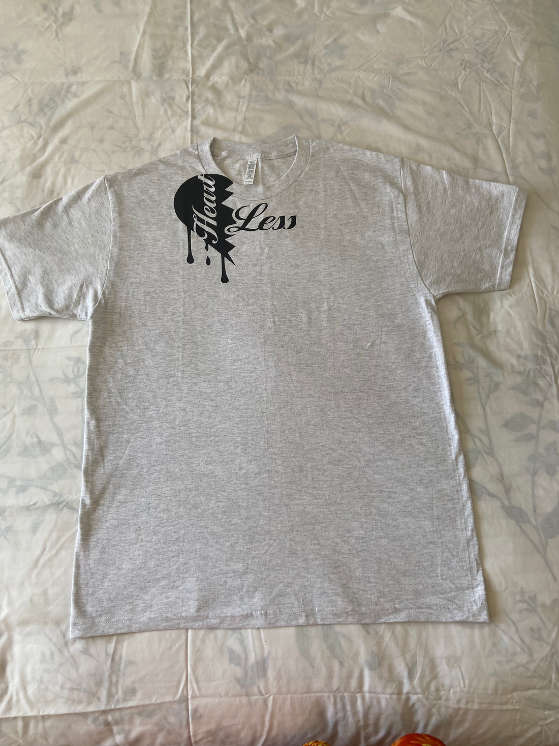 Heartless t-shirt-Ash Grey