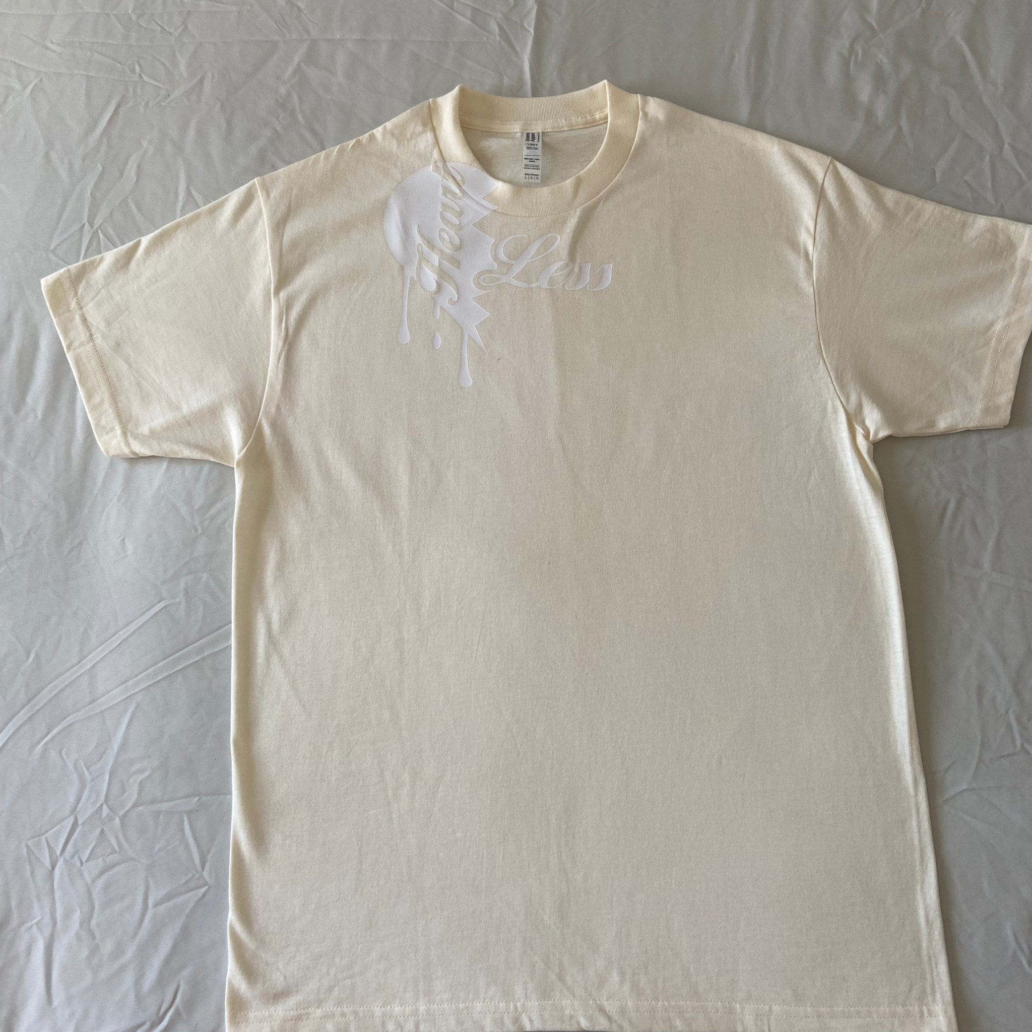Heartless t-shirt - Bone Cream