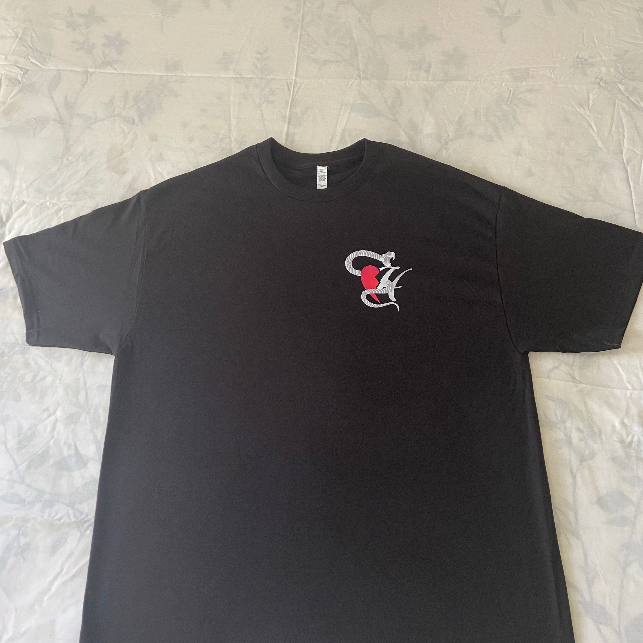 No Snake t-shirt - Midnight Black