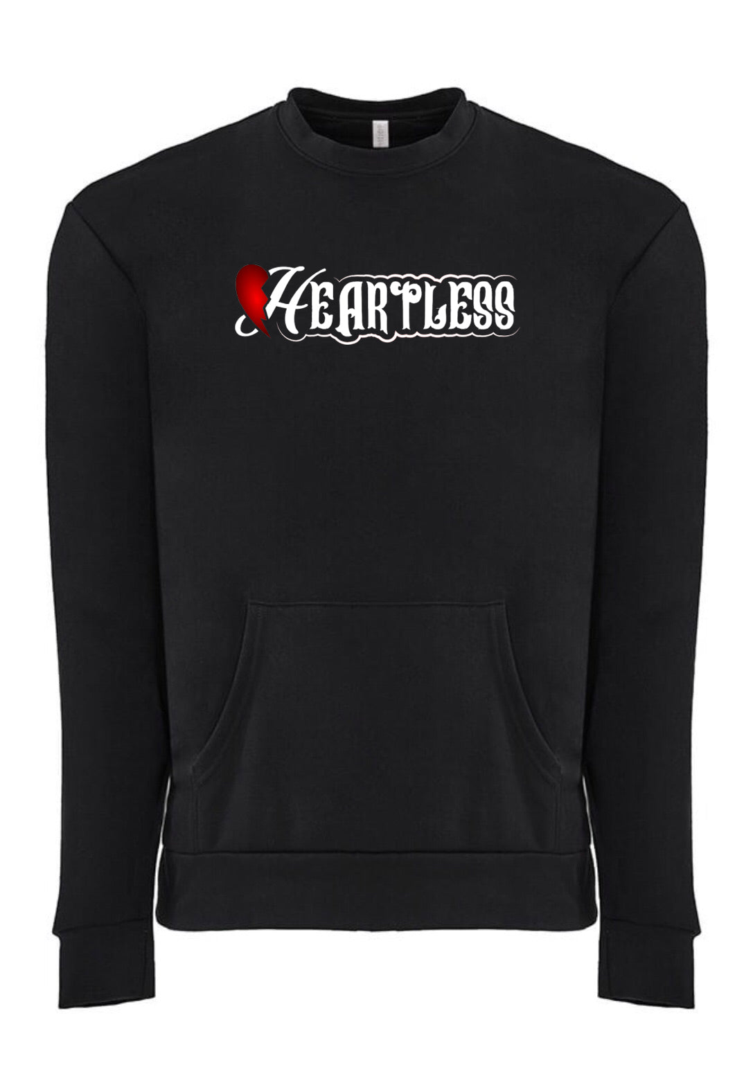 Heartless Crewneck - Black & White