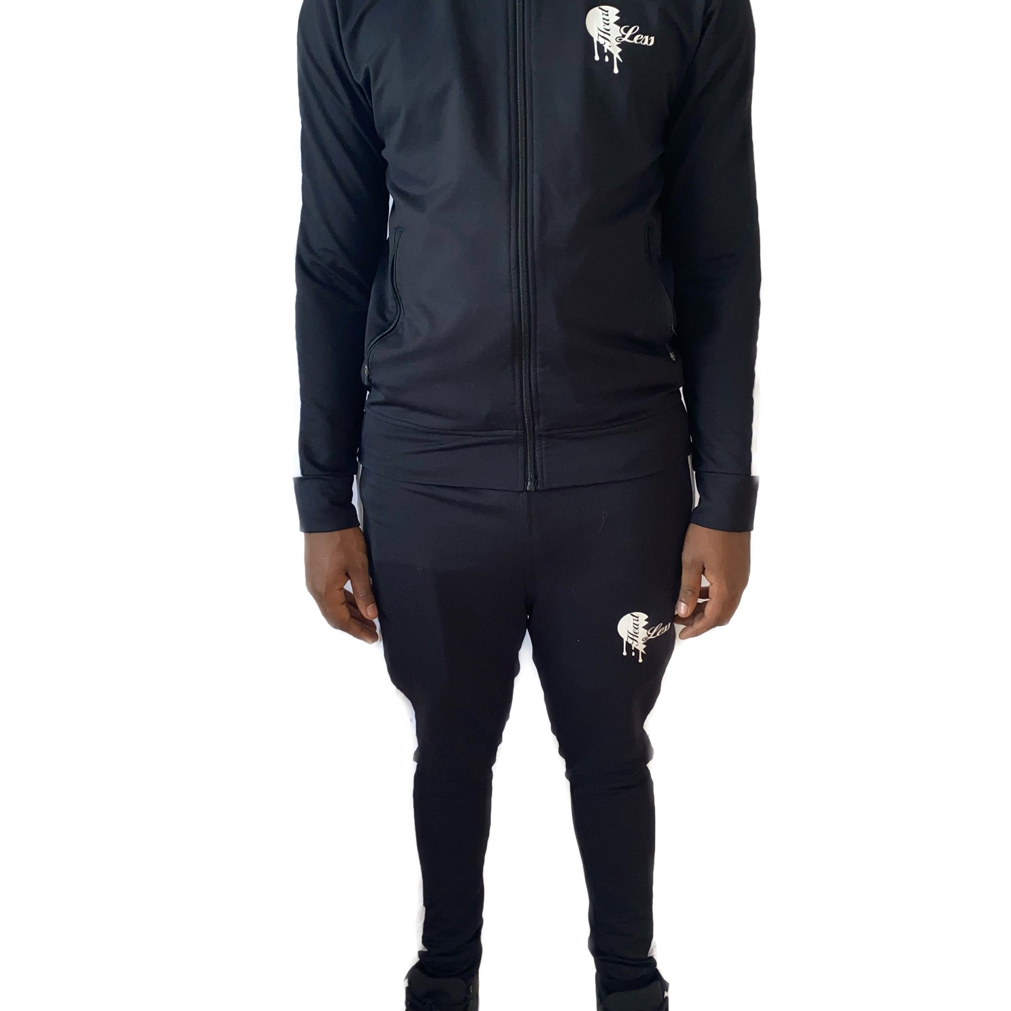 Heartless tracksuit black & white