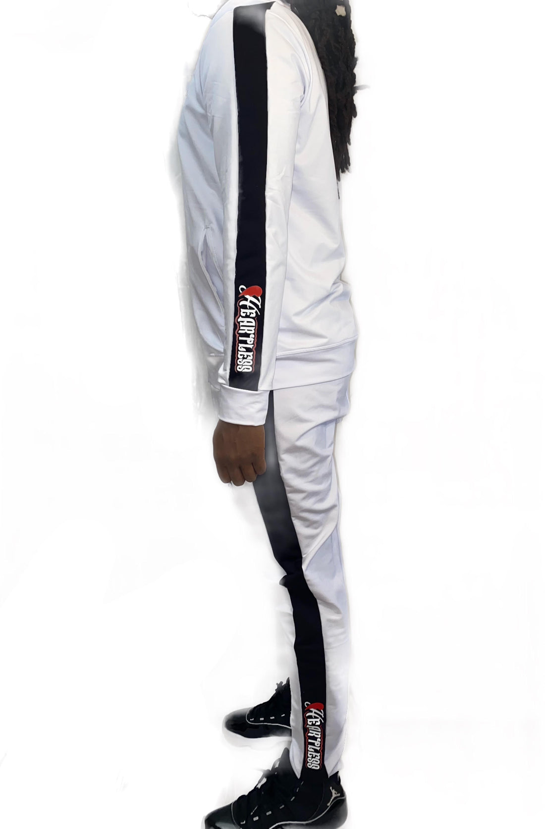 Heartless tracksuit white & black